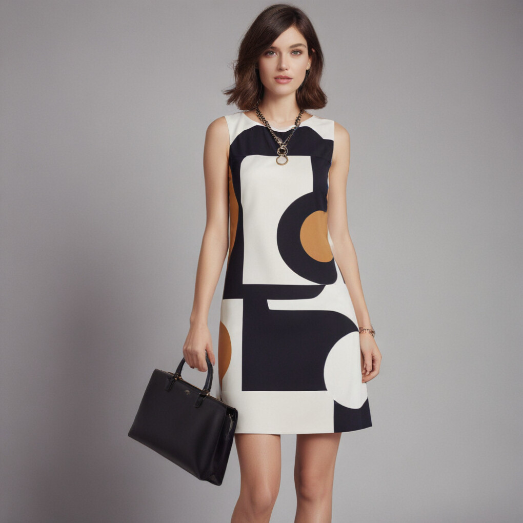 60s Mod Shift Dress