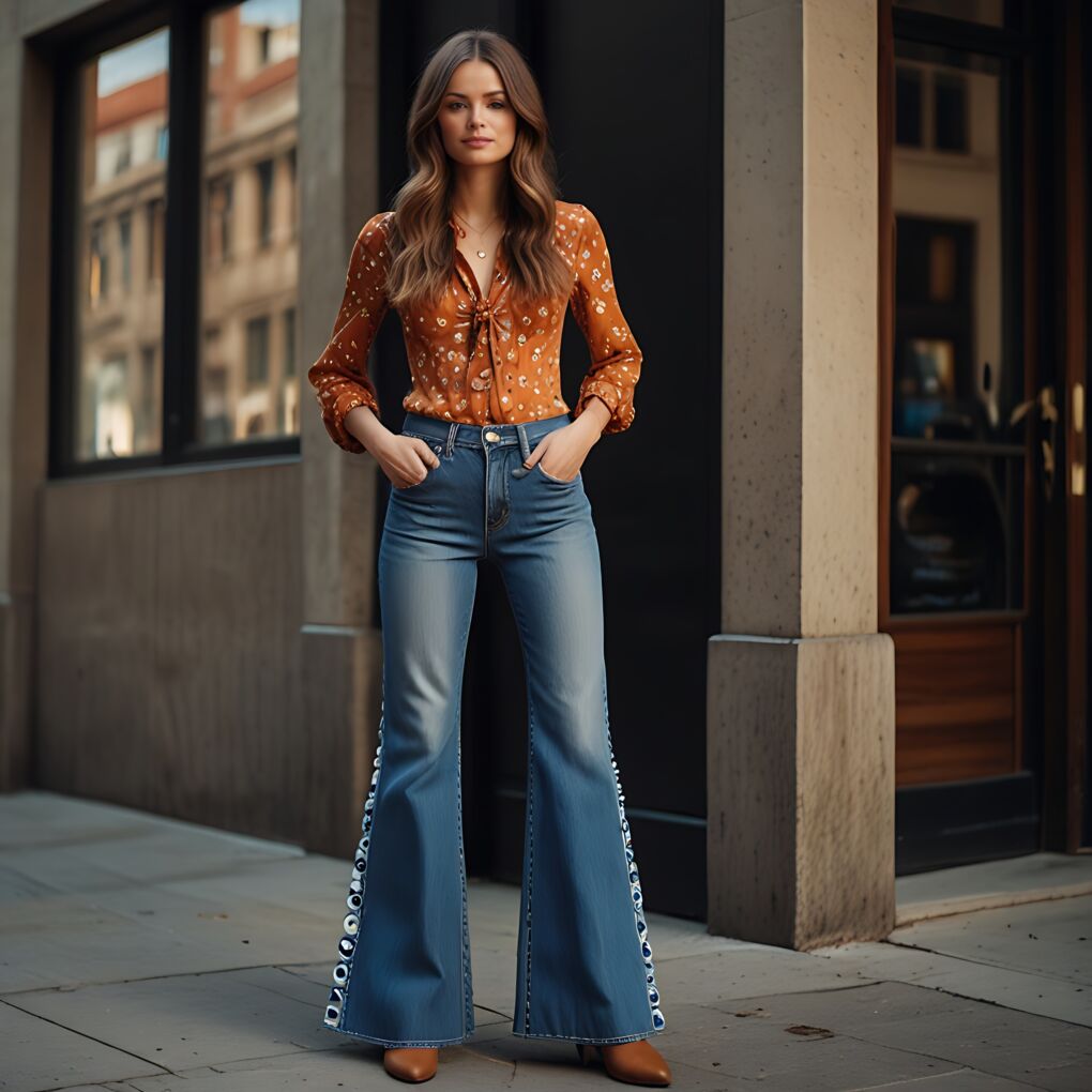 70s Flared Jeans