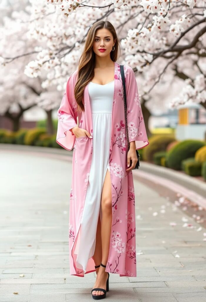 Cherry Blossom Kimono