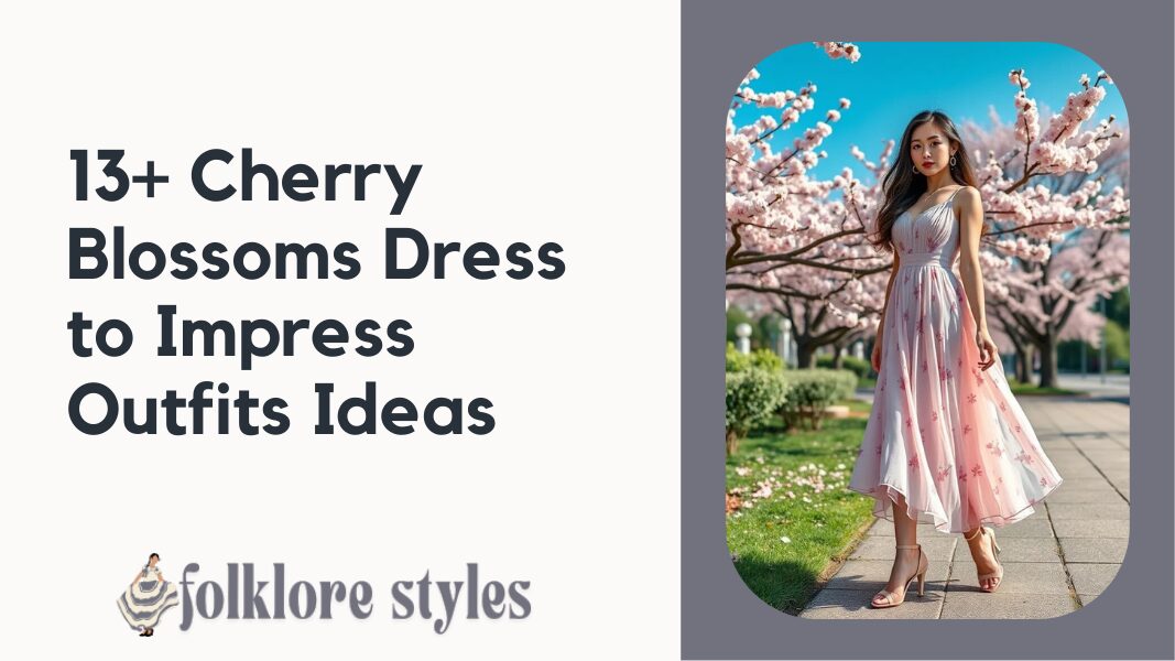 Cherry Blossoms Dress to Impress