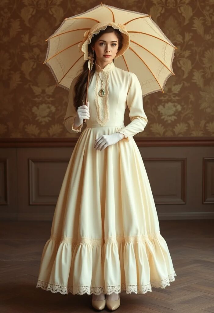 Classic Victorian Day Dress