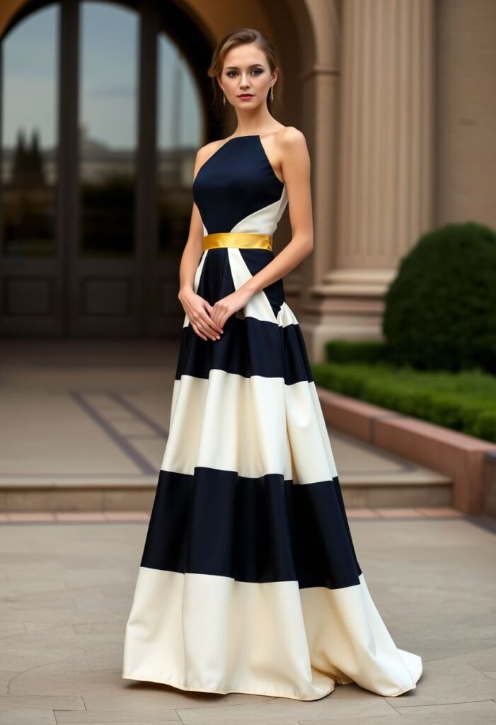 Colorblock Elegance