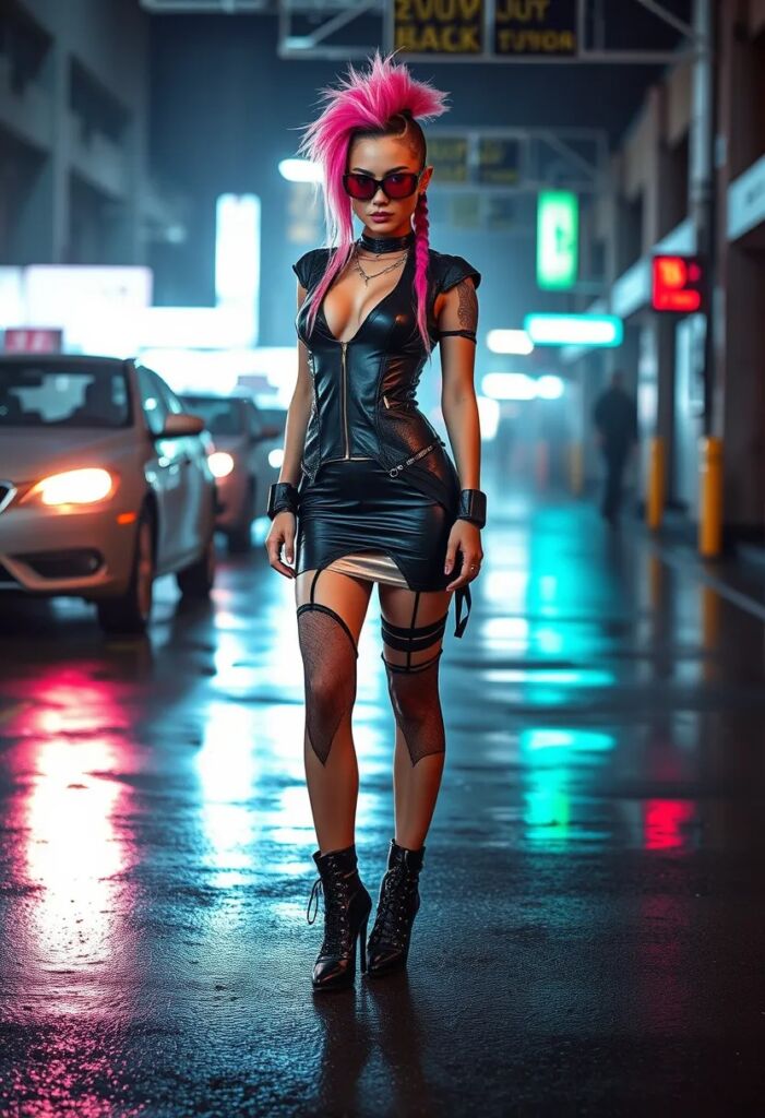 Cyberpunk Street Style