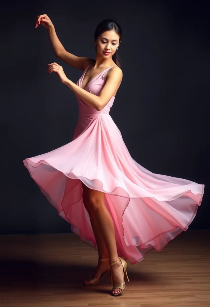 Ethereal Modern Waltz Dress