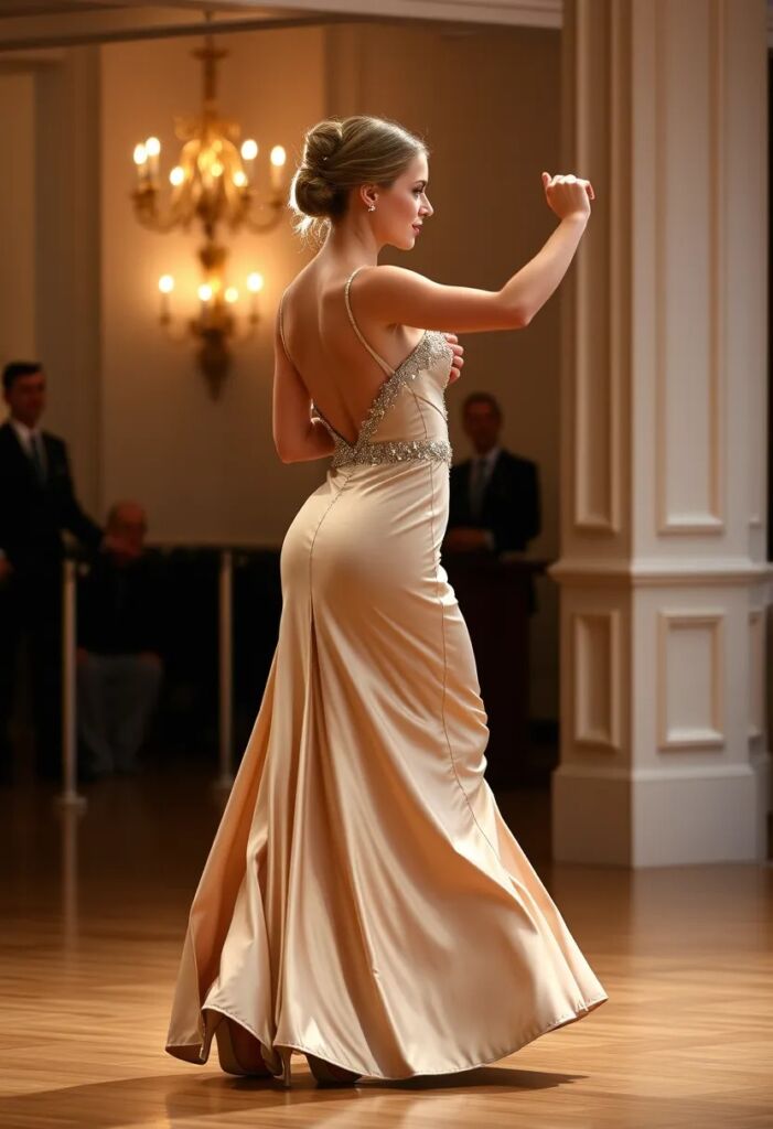 Glamorous Slow Foxtrot Gown