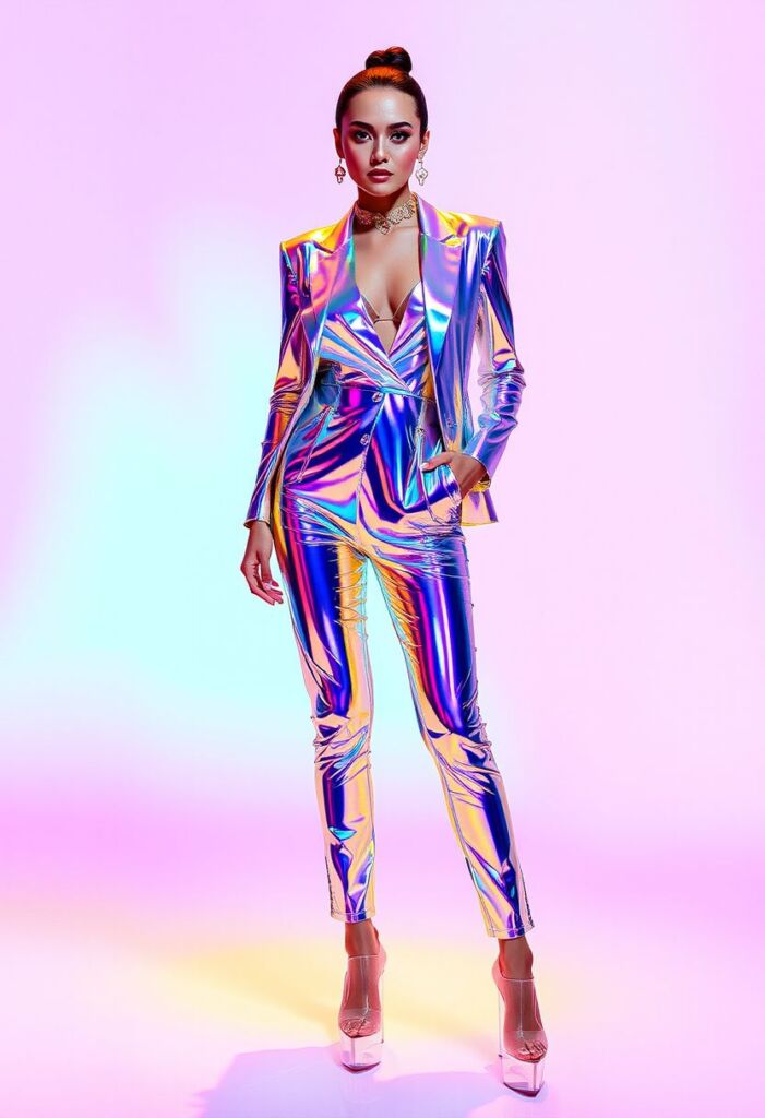 Jumpsuit Holographic Hues