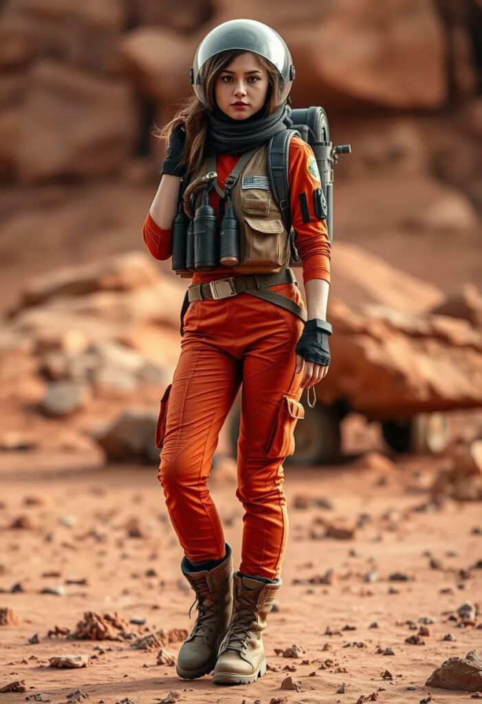 Martian Colonist Pioneer