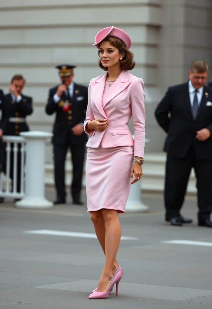 Pillbox Hat and Suit of Jackie Kennedy