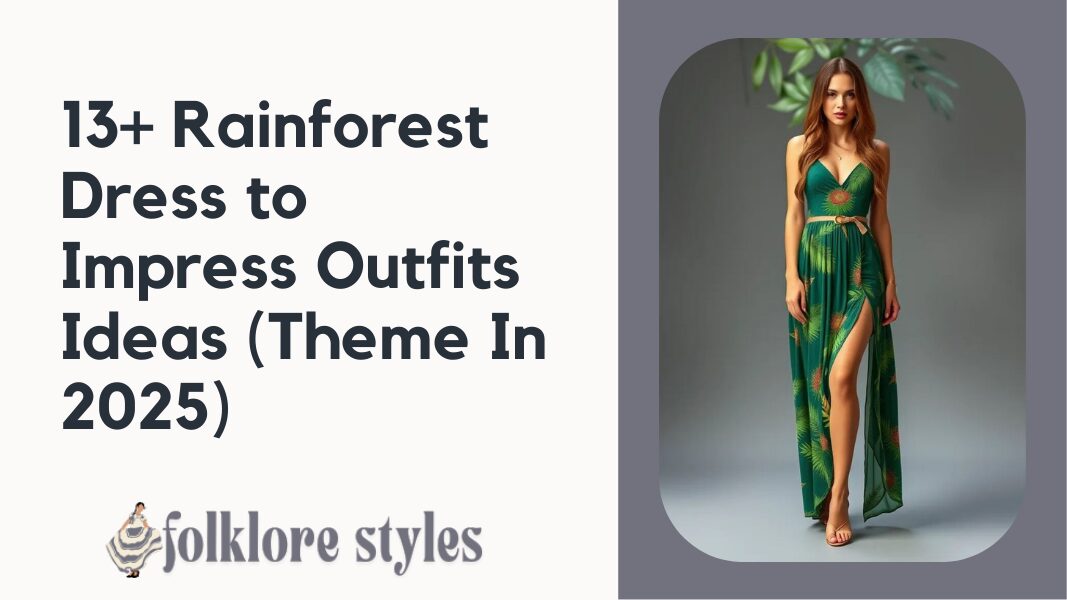 Rainforest Dress to Impress