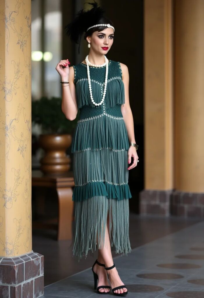 Roaring 20s Flapper Dress